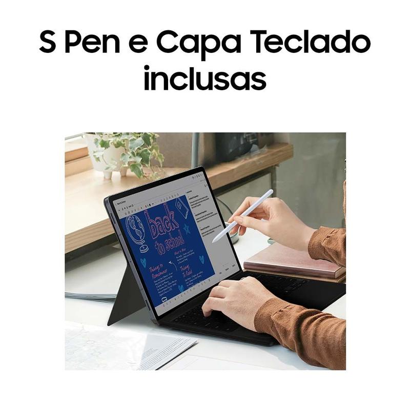 Tablet Samsung Galaxy Tab S10+, 512GB, 12GB RAM, Tela Imersiva de